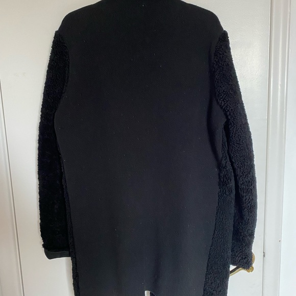 Joie black cardigan sweater/jacket made from Merino wool - Picture 2 of 4